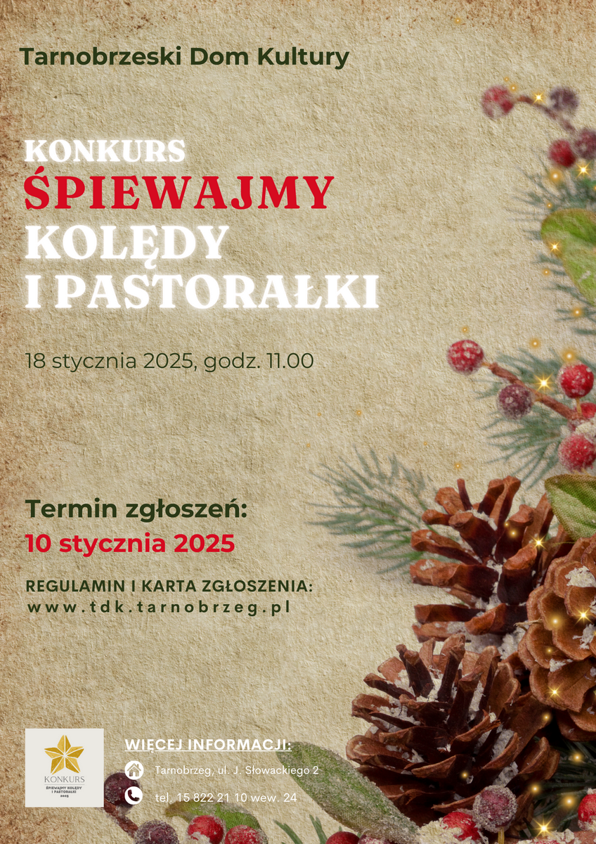 Śpiewajmy Kolędy i Pastorałki – ruszają zgłoszenia do konkursu